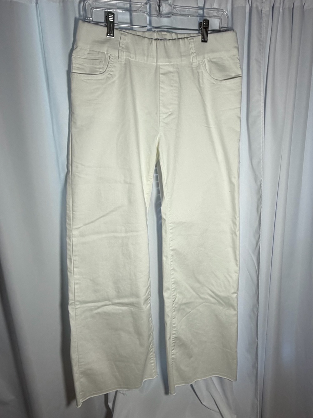 BEVY FLOG White Pants with Elastic Waist Size 30